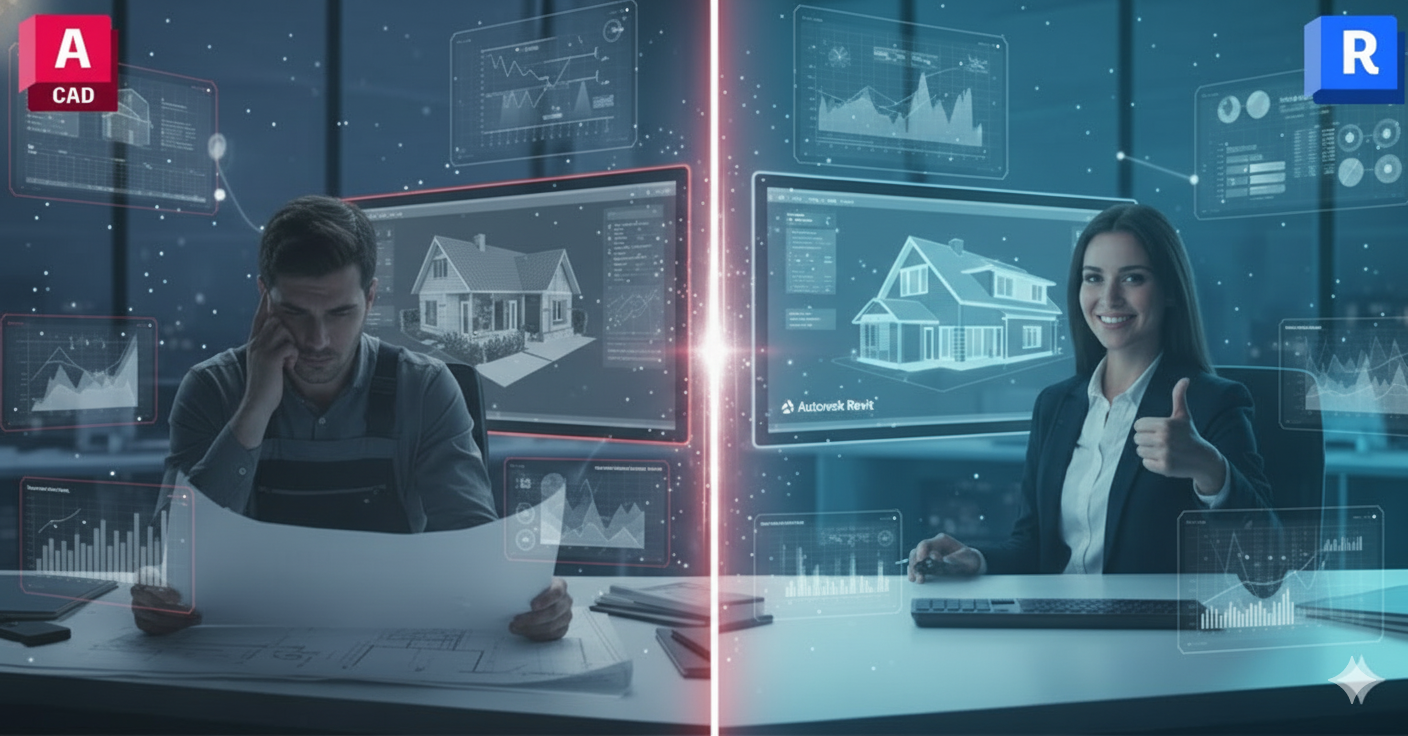 Por Qué Tu Casa DEBE Construirse con BIM y no con CAD