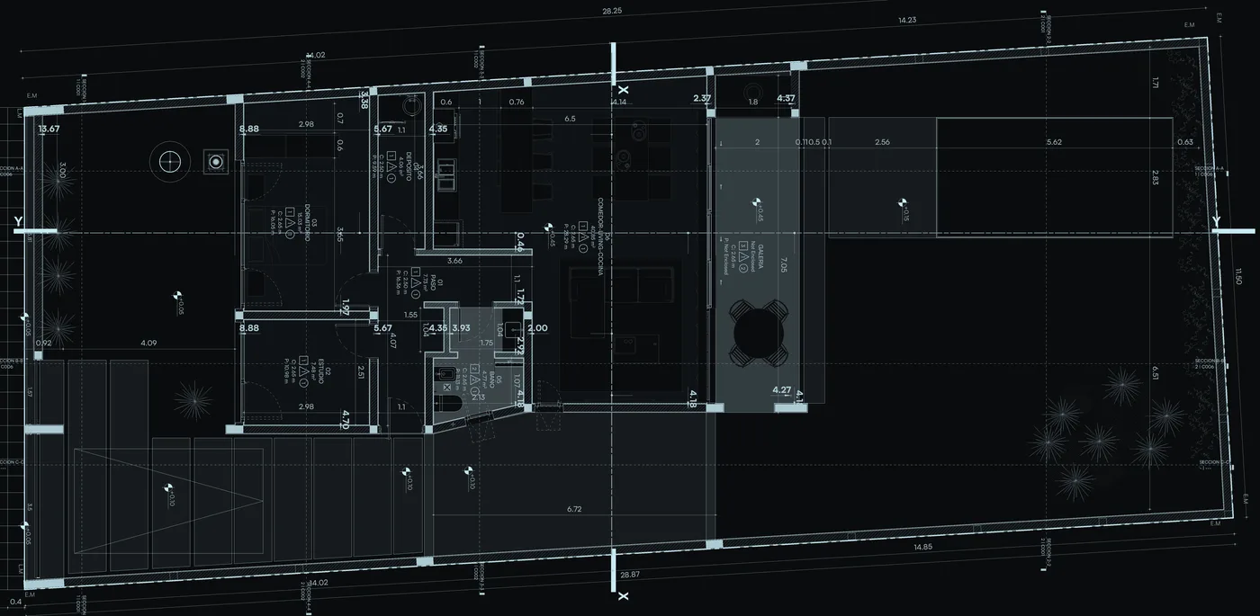 Planta de Casa Ax
