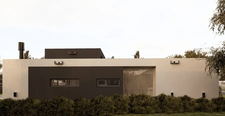 Casa Em · Lateral izquierdo