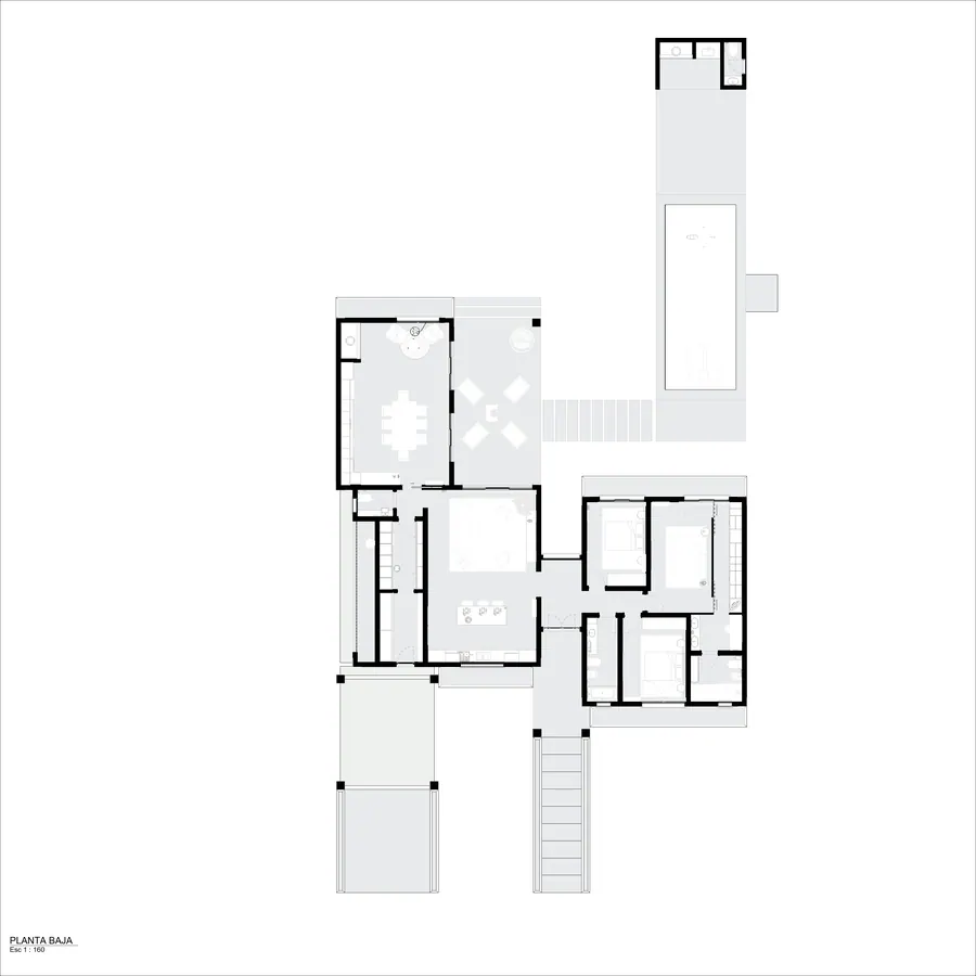 Casa Lumina · Planta de arquitectura