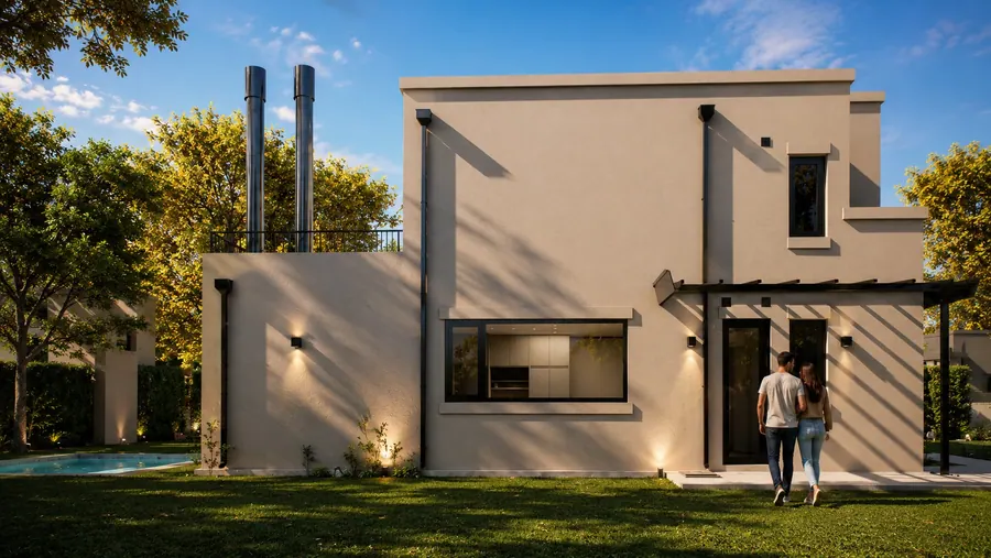 Casa Mapuche · Lateral izquierdo