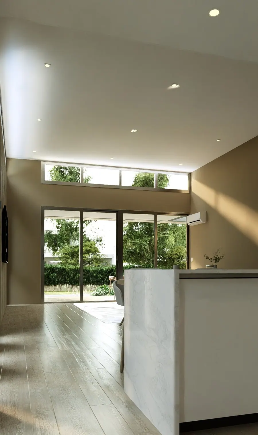 Casa Pa · Desde la cocina al jardín