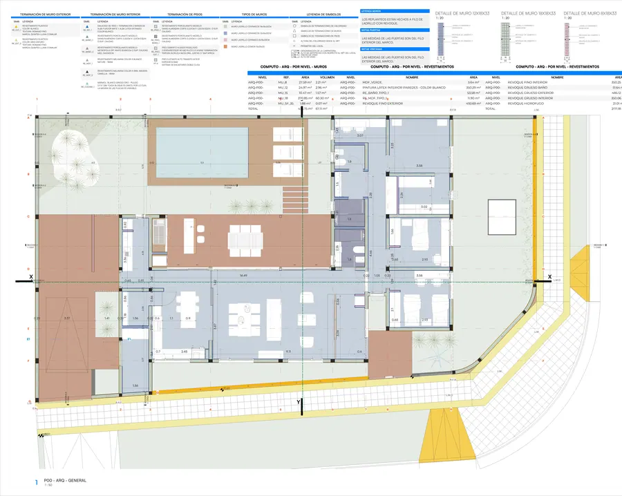 Casa PM · Planta de arquitectura