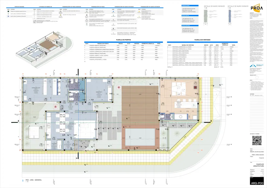 Casa Wa · Planta de arquitectura