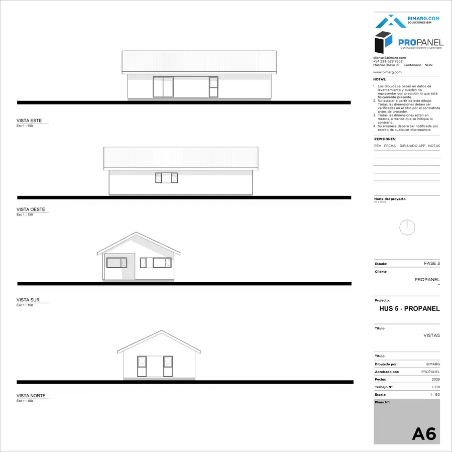 HUS 5 · Vistas