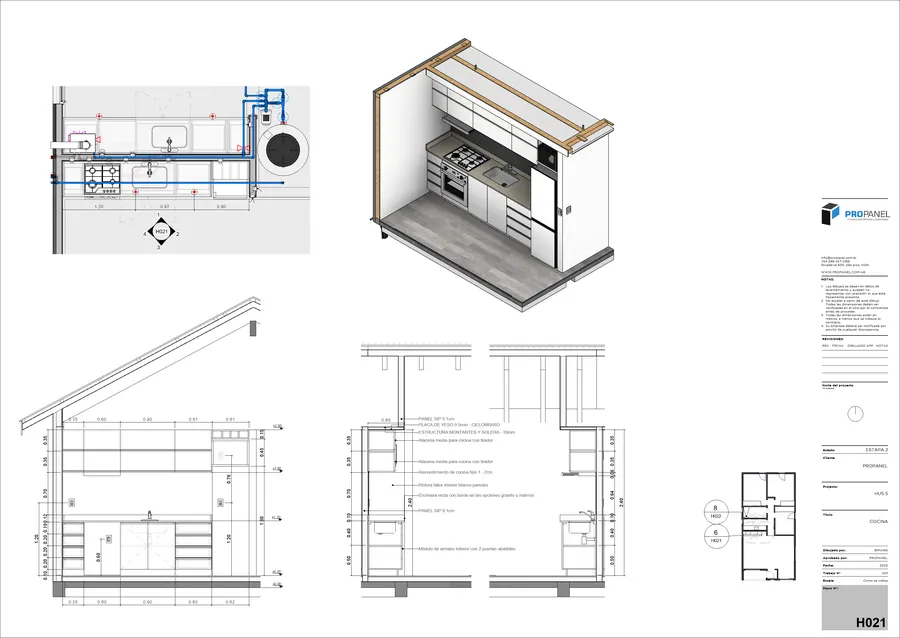 HUS 5 · Detalle de cocina
