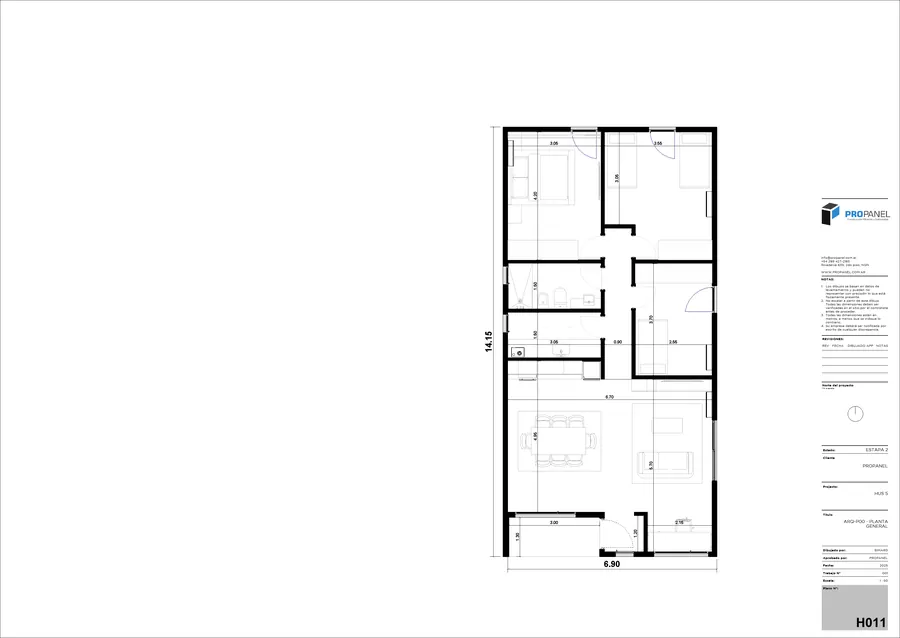 HUS 5 · Planta general