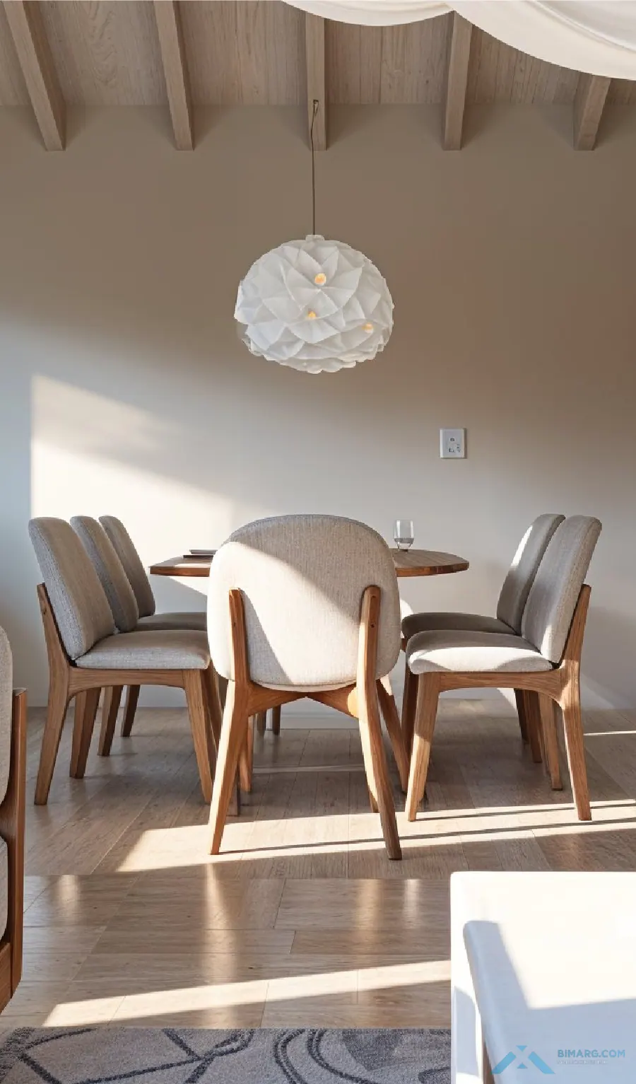HUS 5 · Comedor con vista al jardín